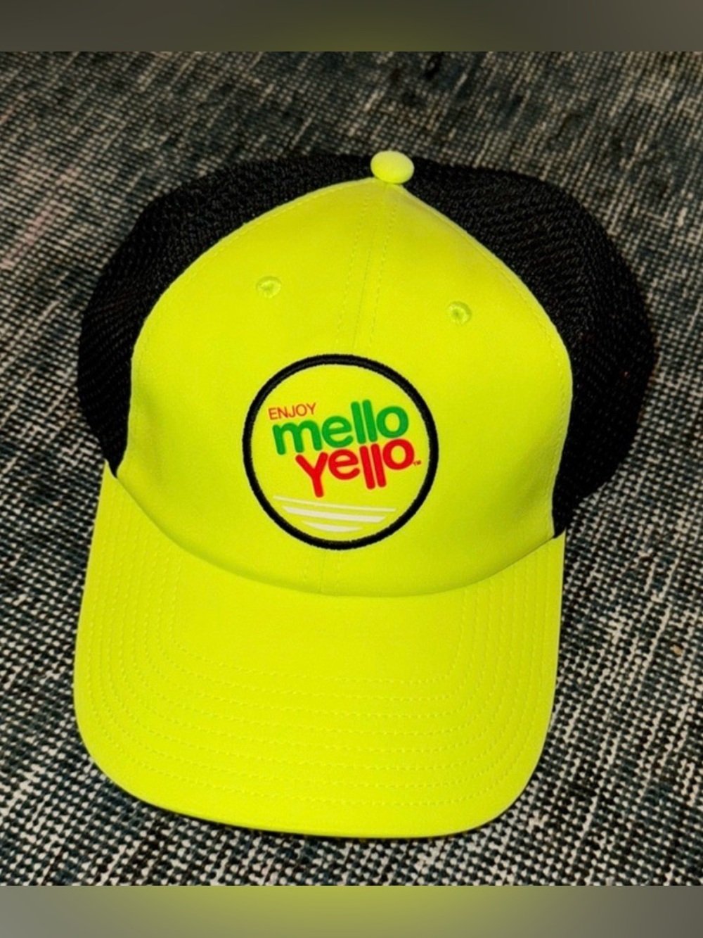 Enjoy Mello Yello Neon Trucker Hat ✨Brand New✨